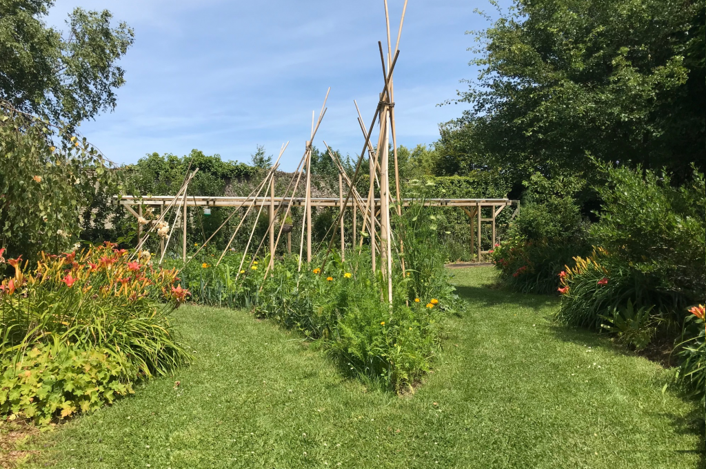 Château la Chenevière Permaculture Vegetable Garden