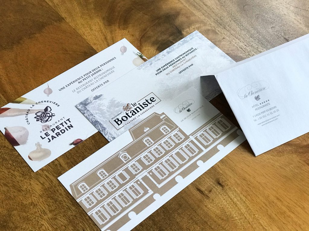 Cajas de regalo Château la Chenevière