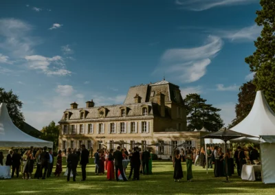 Boda en el castillo de Chenevière